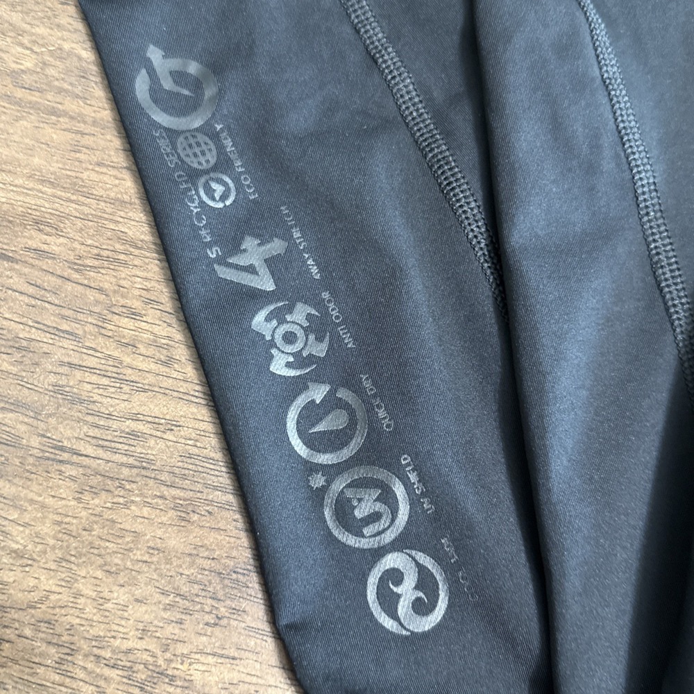 Mens Virus Compression Performance Pants Spandex Tights Black Align XL X-Large - Picture 8 of 9